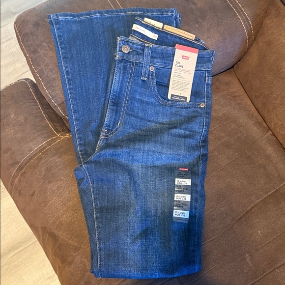 Levi's Denim - Levi's Indigo Straight-Leg Jeans 726 flare size 30 x 32